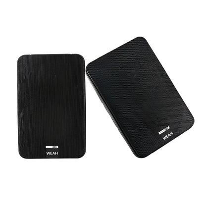 NNEOBA 100W 5-Inch Full Range Bookshelf Speakers (Black)