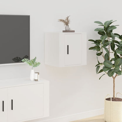 NNEVL Wall Mounted TV Cabinets 2 pcs White 40x34.5x40 cm