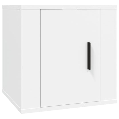NNEVL Wall Mounted TV Cabinets 2 pcs White 40x34.5x40 cm