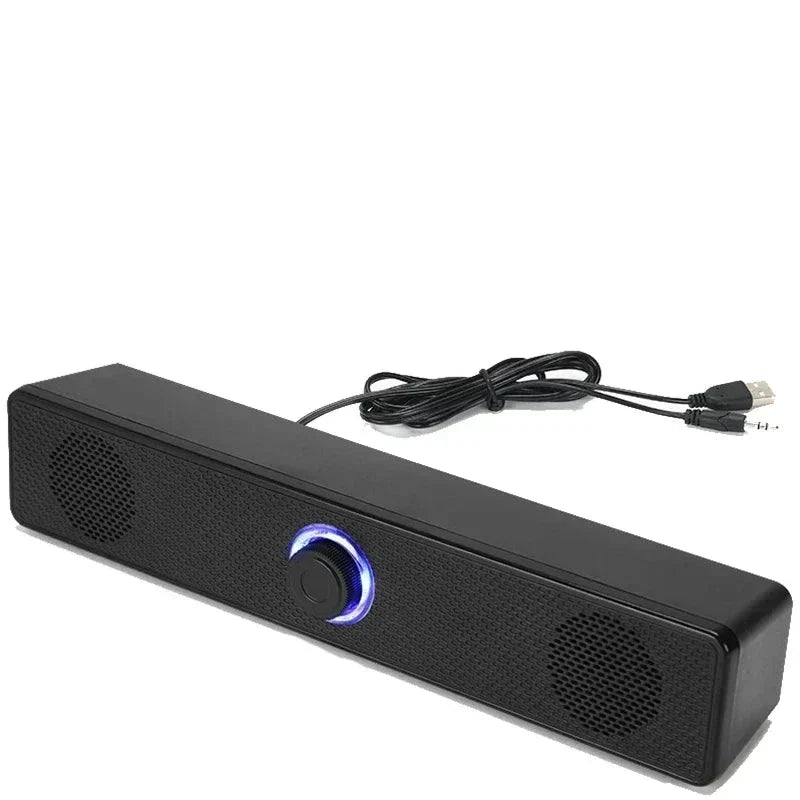 NNEOBA Wired Bluetooth Speaker USB Powered Soundbar