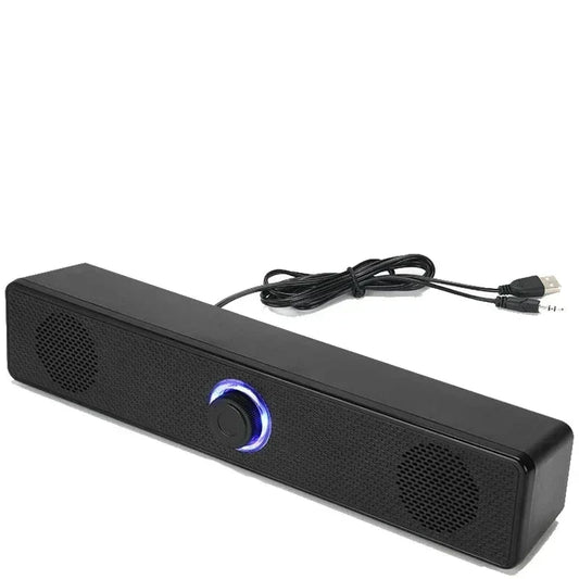 NNEOBA Wired Bluetooth Speaker USB Powered Soundbar