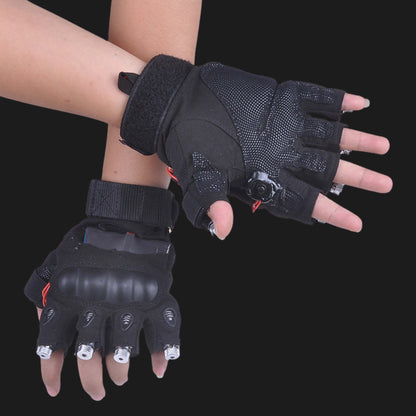 X11 Gen-3 Laser Gloves For DJ Club Rave Built in Battery